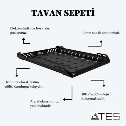 Dacia Duster Tavan Sepeti