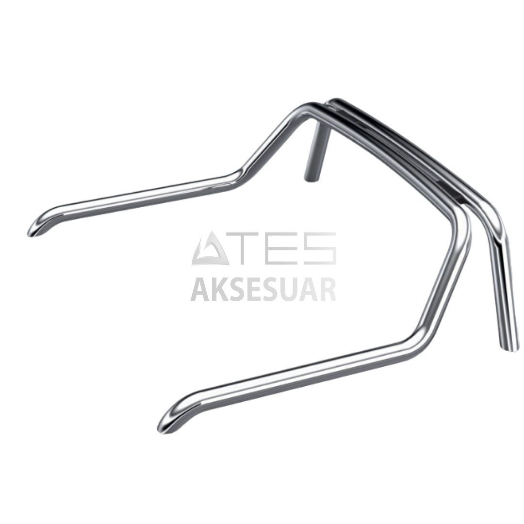flow-krom-pickup-boru-tip-rollbar.jpg FORD RANGER-2006-2012 FLOW KROM PİCKUP BORU TİP ROLLBAR - Görsel 1