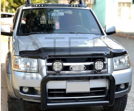 ford3.png Ford Ranger Ön Kaput Koruyucu Rüzgarlık 4mm (ABS) 2007-0 - Görsel 1